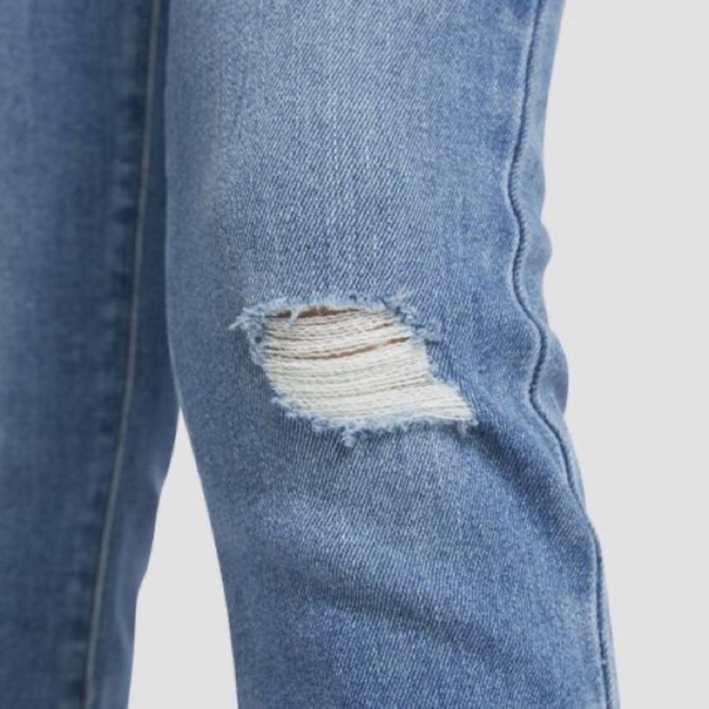 Levi's• Girls' High-Rise Straight Jeans - Medium Wash - Picture 6 of 14
